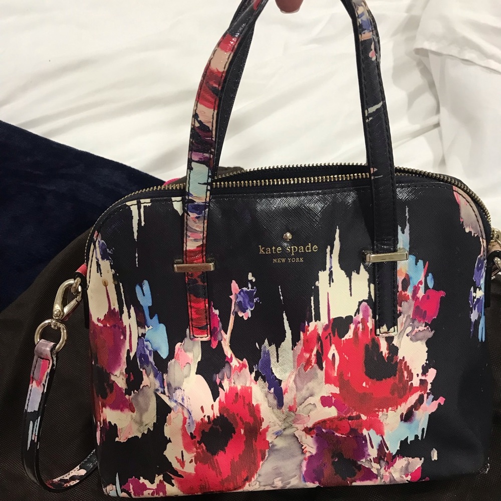 Kate Spade Hazy Floral Maise/cedar street handbag